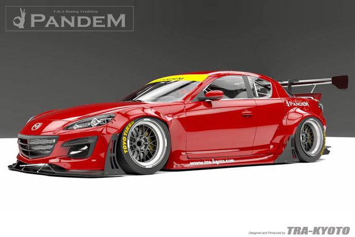 GReddy 17040400 Pandem 09-12 fits Mazda RX-8 Complete Wide Body Aero Kit w/o GT