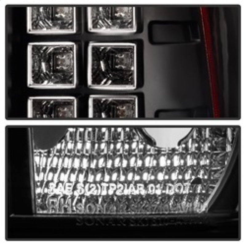SPYDER 5001061 fits Chevy Avalanche 02-06 LED Tail Lights Black