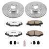 PowerStop K3055-26 13-15 fits Acura ILX Front Z26 Street Warrior Brake Kit