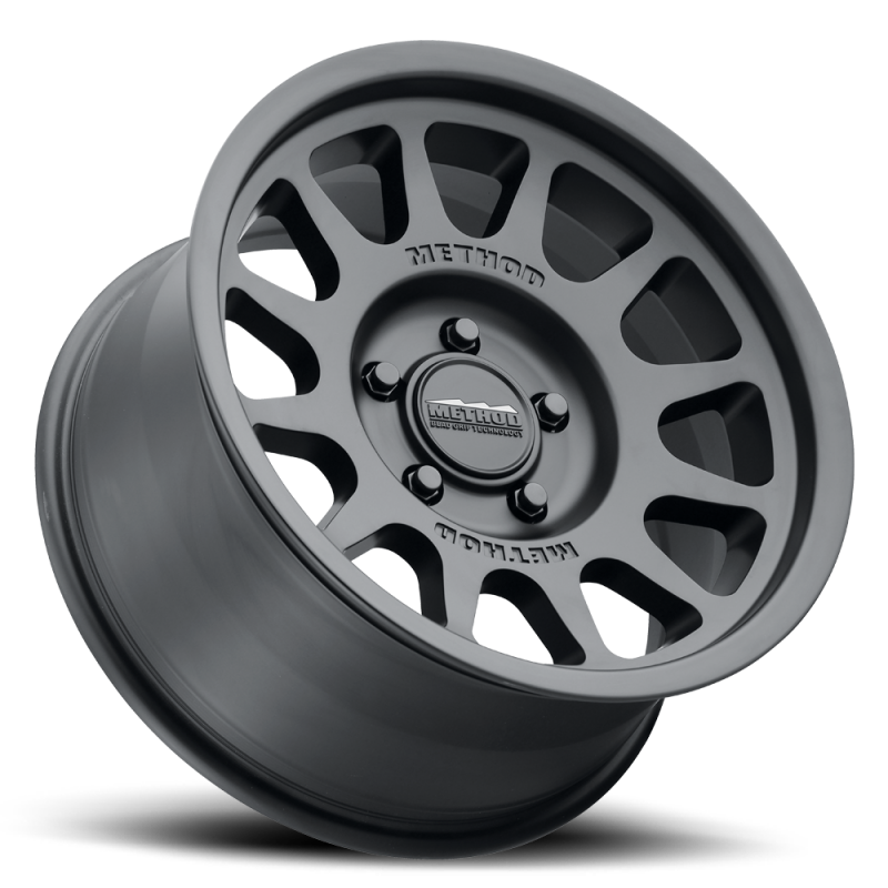 Method Wheels MR70378558335 Method MR703 17x8.5 35mm Offset 5x150 110.5mm CB Bead Grip Matte Black Wheel