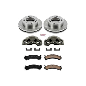 Power Stop KCOE2071 07-10 fits GMC Sierra 3500 HD Front Autospecialty Kit w/Cals
