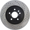 Stoptech 127.47018L 02-10 fits Subaru WRX Slotted & Drilled Left Front Rotor (exc. STi)