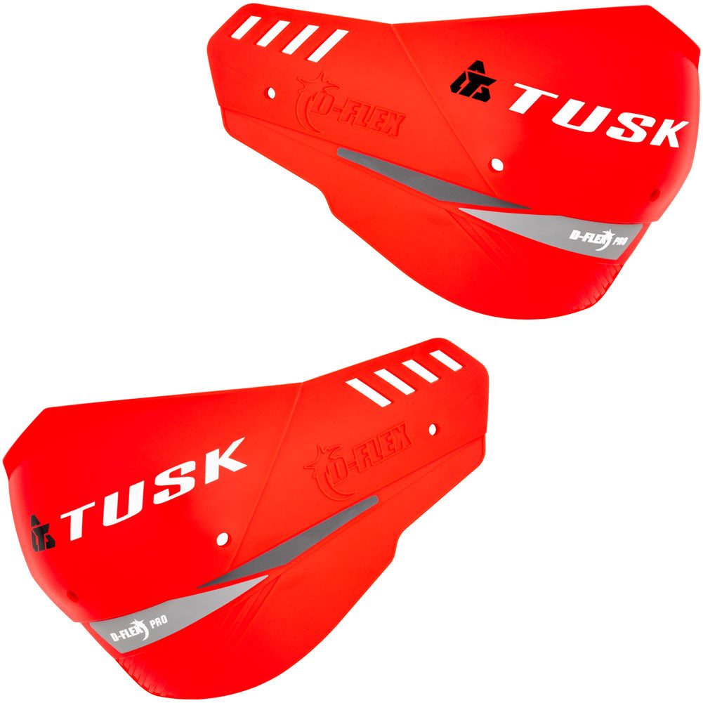 Tusk 1759800003 D-Flex Pro Replacement Plastic Handguard Shields Red