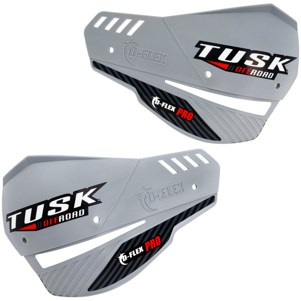 Tusk 1759800024 D-Flex Pro Replacement Plastic Handguard Shields Grey