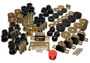 Energy Suspension 3.18109G 73-80 fits Chevrolet / GMC 2WD 1/2 Ton Pickup Black Hyper-flex Master Bushing Set