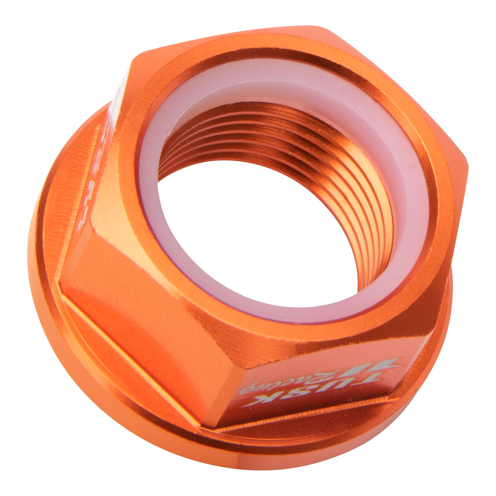 Tusk 1762530003 Nyloc Axle Nut M20 X 1.50 Orange