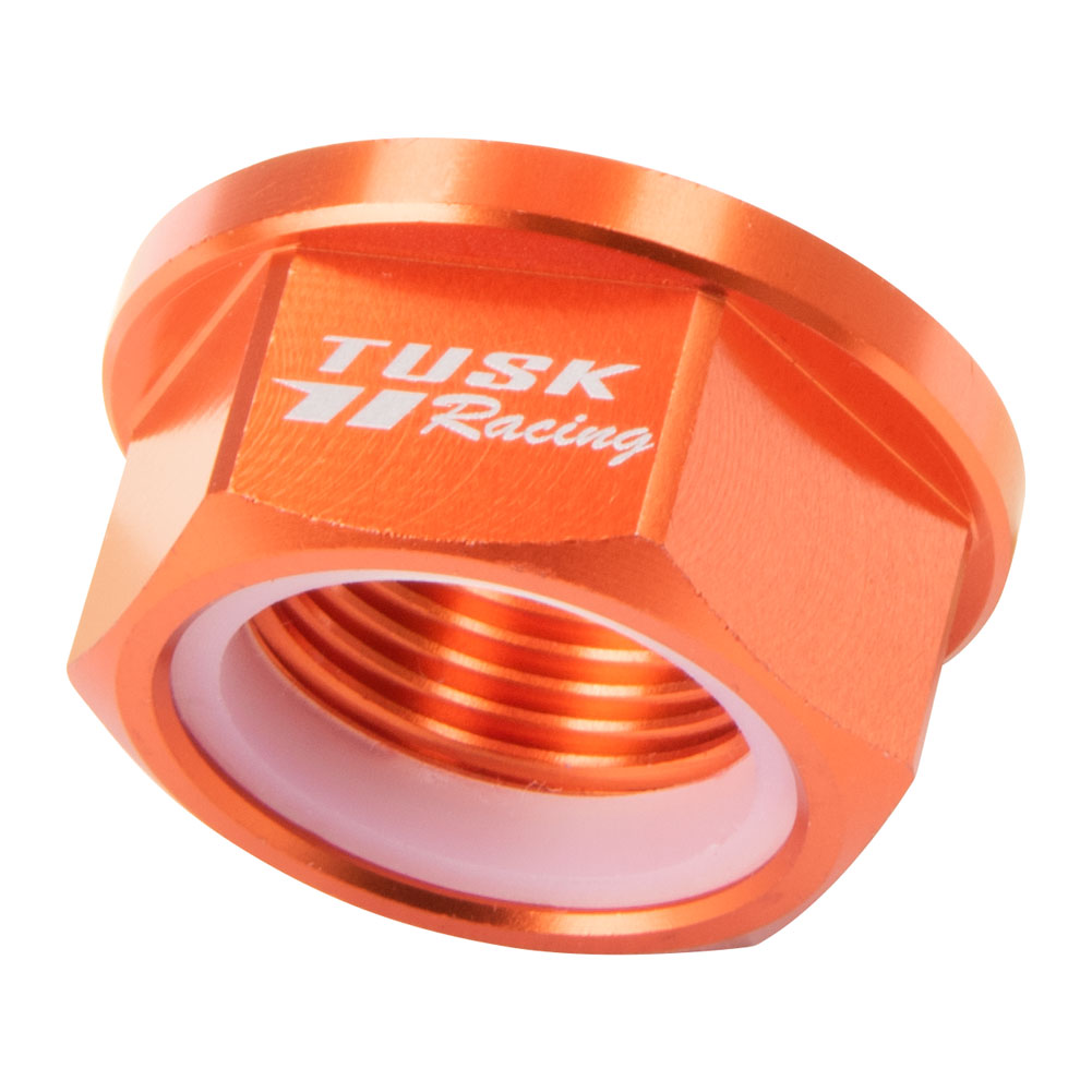 Tusk 1762530003 Nyloc Axle Nut M20 X 1.50 Orange