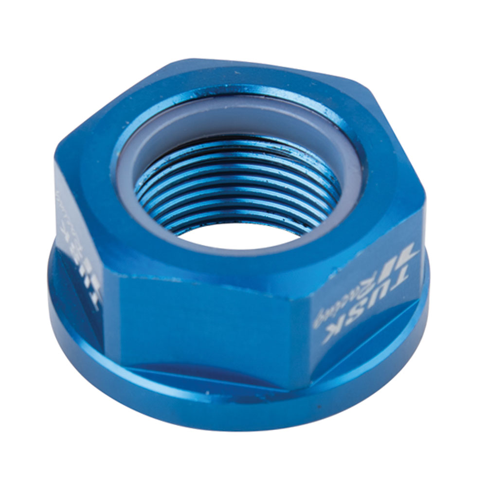Tusk 1762530005 Nyloc Axle Nut M22 X 1.50 Blue