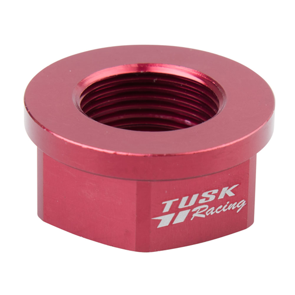 Tusk 1762530006 Nyloc Axle Nut M22 X 1.50 Red