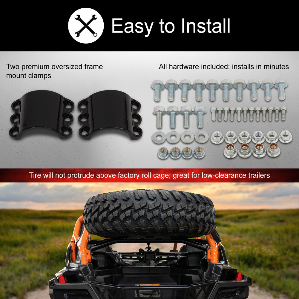 Tusk 1763940031 Spare Tire Carrier