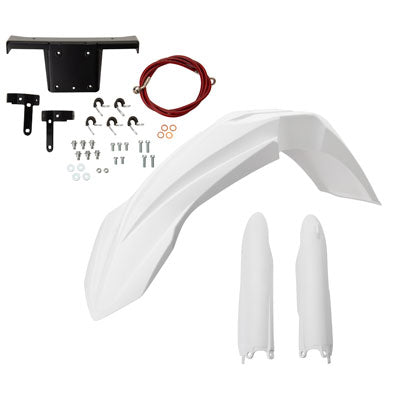 Tusk 1766940003 High Fender Kit  White