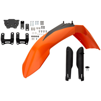 Tusk 1766940006 High Fender Kit  Orange