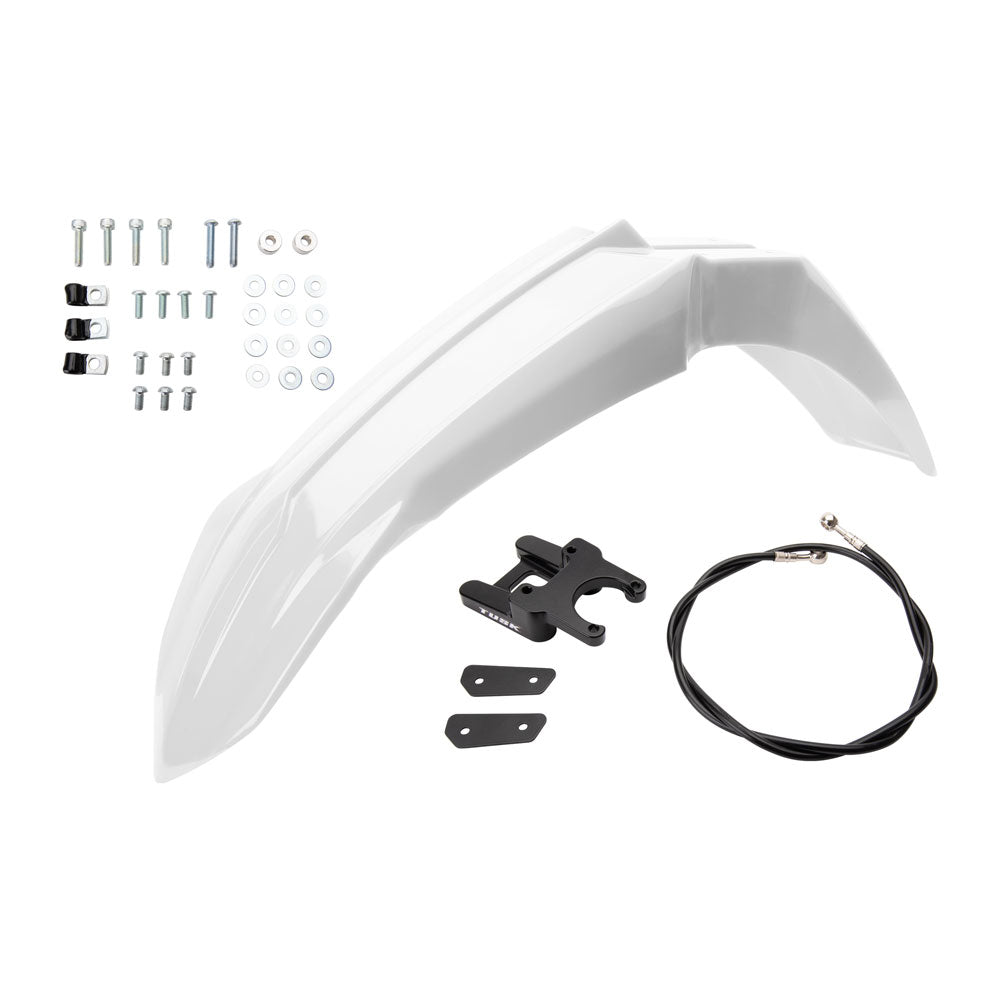Tusk 1766940009 High Fender Kit  White