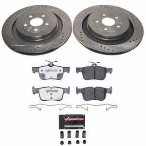 Power Stop 19-24 Ford Edge Rear Z36 Truck & Tow Brake Kit