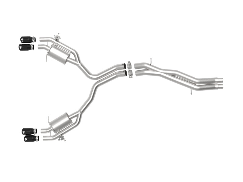 AFE 49-36427-B fits Audi RS5 Coupe MACH Force-Xp 3in to 2.5in 304 SS Axle-Back