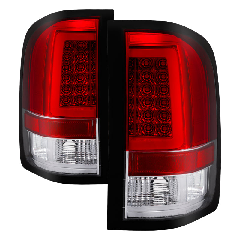 Spyder 5084101 fits Silverado (Will Not Work w/2010 921 Bulb) V3 Tail Lights Rd