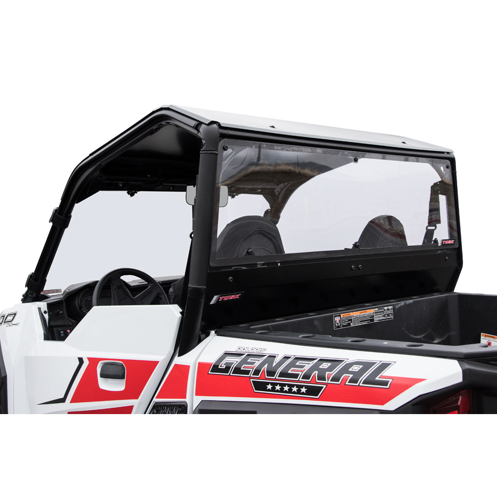 Tusk 1770390004 UTV Polycarb Rear Window  Clear - Scratch Resistant