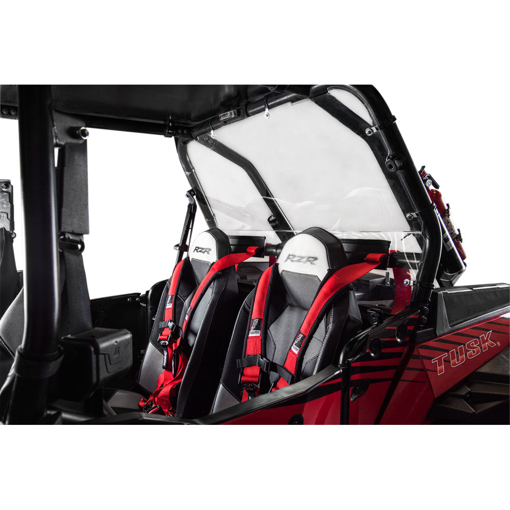 Tusk 1770390007 UTV Polycarb Rear Window  Clear - Scratch Resistant