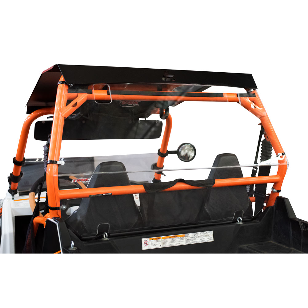 Tusk 1770390020 UTV Polycarb Rear Window  Clear - Scratch Resistant