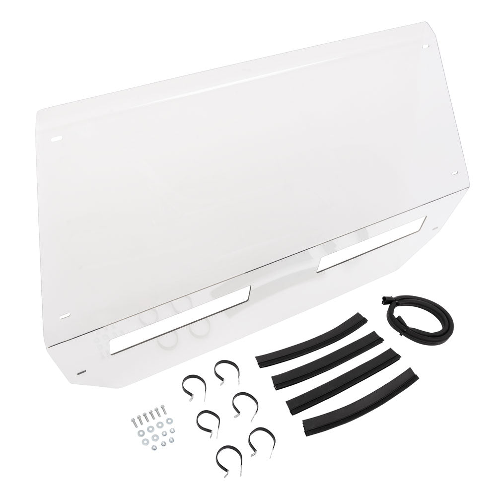 Tusk 1770390020 UTV Polycarb Rear Window  Clear - Scratch Resistant