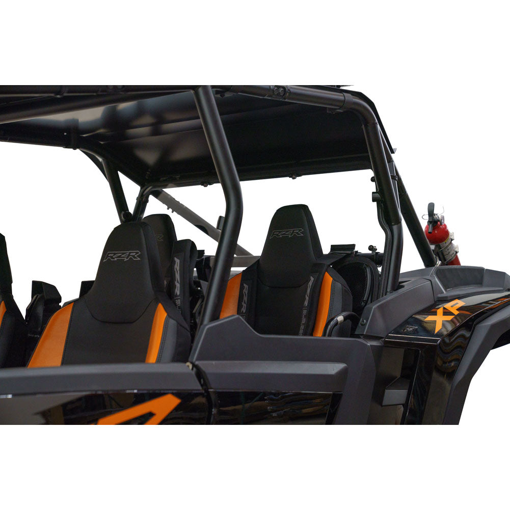 Tusk 1770390044 UTV Polycarb Rear Window Clear Scratch Resistant Speaker Cutouts