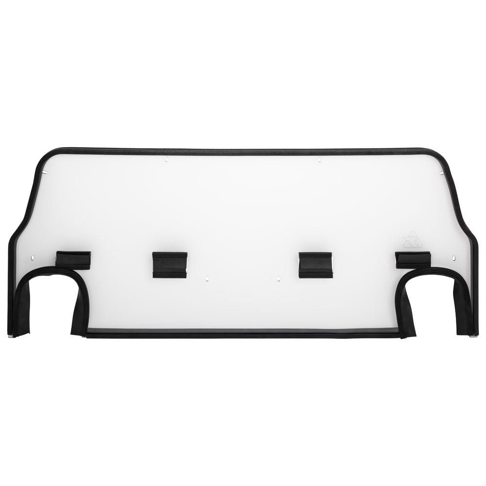 Tusk 1770390044 UTV Polycarb Rear Window Clear Scratch Resistant Speaker Cutouts