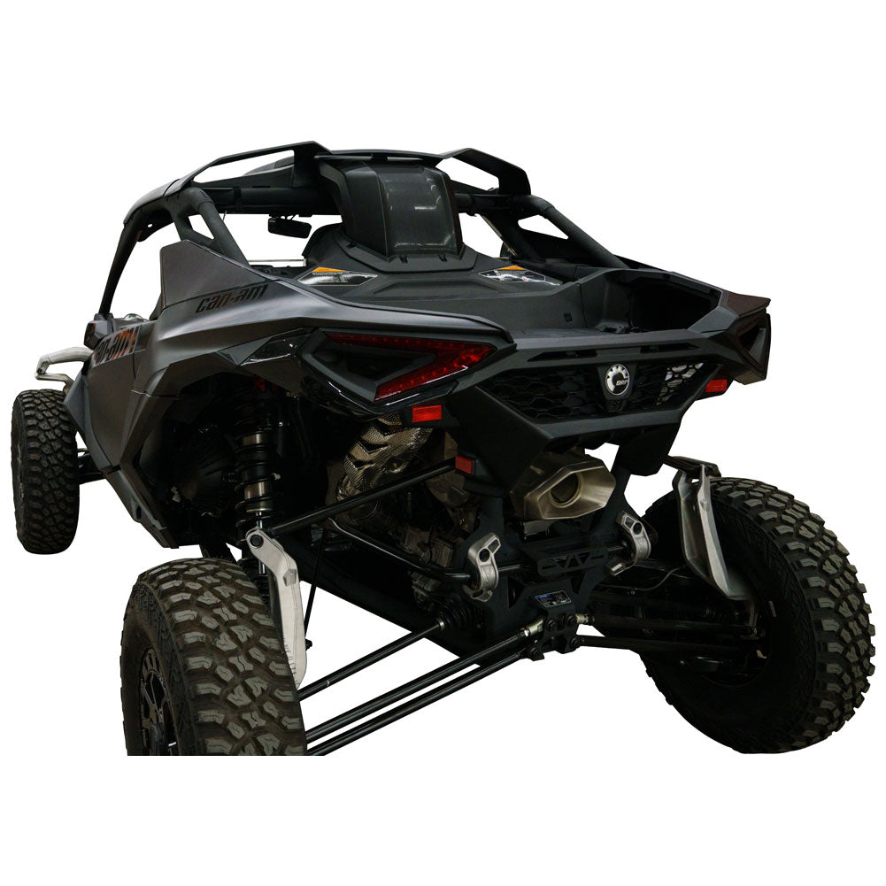 Tusk 1770390046 UTV Polycarb Rear Window  Clear - Scratch Resistant