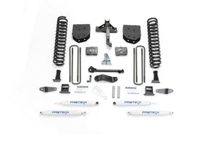 Fabtech K2050 08-10 fits Ford F450/550 4WD 6in Basic Sys w/Perf Shks