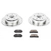 PowerStop K2418 fits Lexus 02-03 ES300 Rear Z23 Evolution Sport Brake Kit
