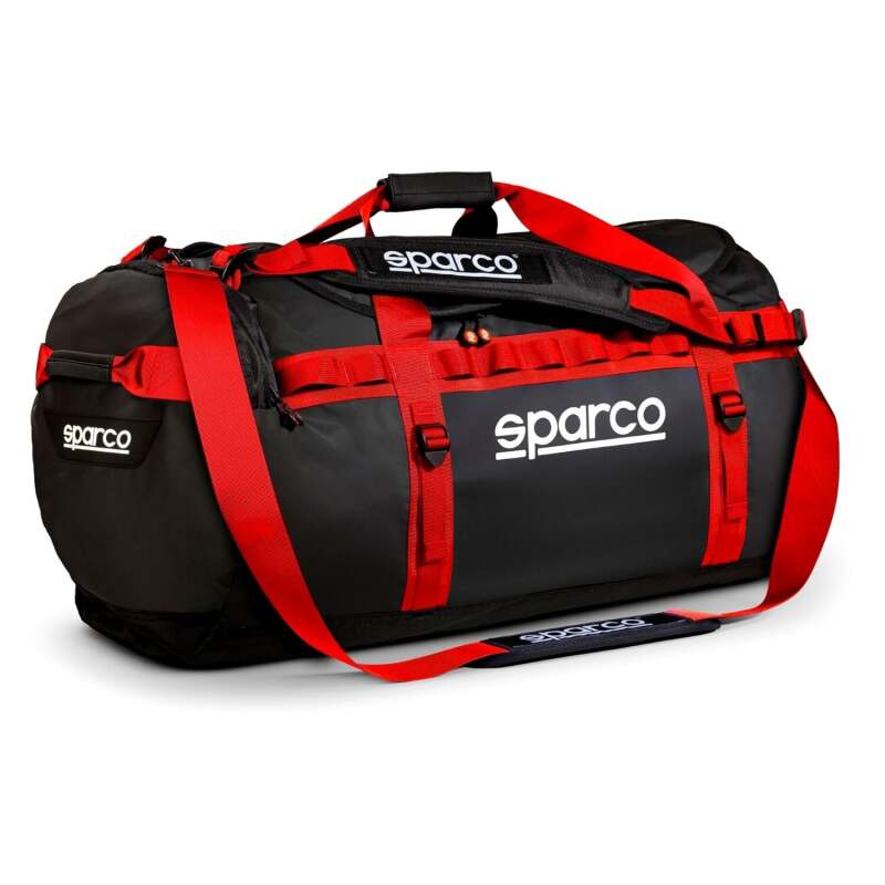 SPARCO 016442NRRS Bag Dakar Duffle LRG Black/Red
