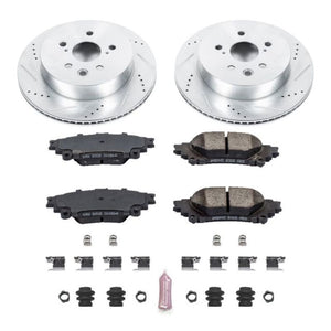 PowerStop K6928 fits Lexus 14-15 IS250 Rear Z23 Evolution Sport Brake Kit