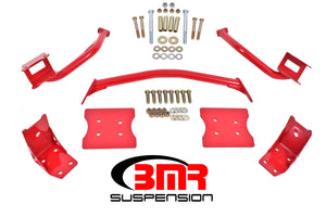 BMR TBR004R Fox fits Mustang Torque Box Reinforcement Plate Kit(TBR005R And TBR