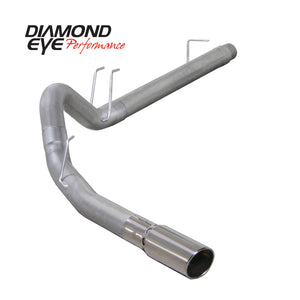 Diamond Eye Performance K4360A Diamond Eye KIT 4in DPF-BACK SGL AL 08-09 6 4L F250/F350 PCKGD BX46X14X14OD EL-PL 44inX13 5inX13 5in