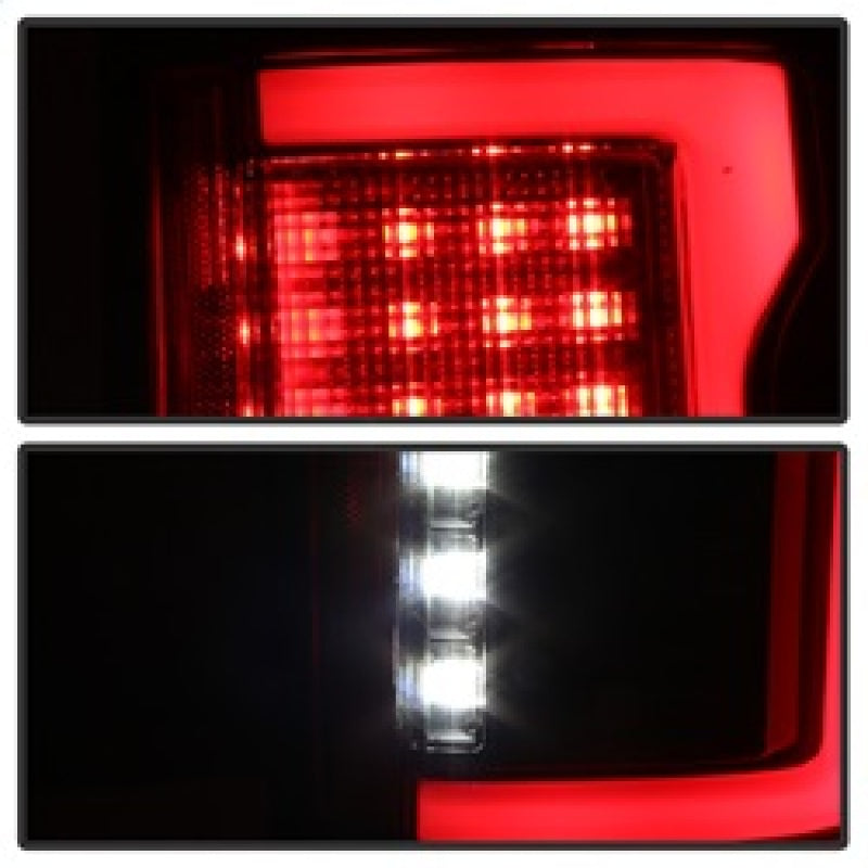 Spyder 5085313 fits Ford 15-18 F-150 Light Bar LED Tail Lights (w/Blind Spot) -