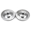 PowerStop fits Toyota 94-99 Celica Front Evolution Drilled & Slotted Rotors -