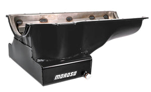Moroso 20558 fits Ford 351C/351M (w/Front Sump) Kicked Out Wet Sump 7qt 8in Stee