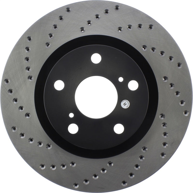 Stoptech 128.44146CR 07-13 Lexus ES 250/ES 300/ ES330/ES350 Drilled Sport CRYO Brake Rotor