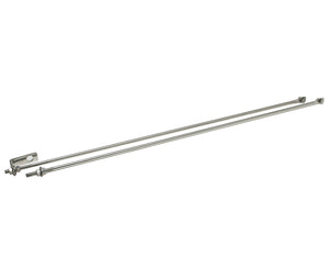 Kentrol 30517 72-86 fits Jeep CJ Strut Rod Kit - Polished Silver