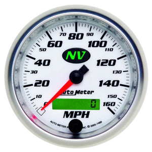 AutoMeter 7488 AutoMeter Gauge Speedometer 3-3/8in. 160MPH Elec. Programmable NV