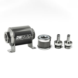 DeatschWerks 8-03-070-040K-38 Stainless Steel 3/8in 40 Micron Universal Inline