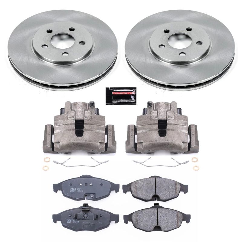 PowerStop fits Chrysler 01-06 Sebring Front Autospecialty Brake Kit w/Calipers