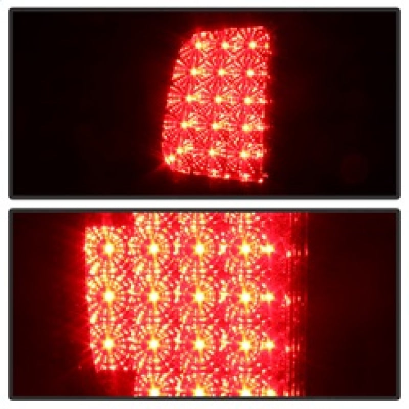 9033926 Xtune Mc Yukon/Yukon Denali LED Tail Lights Black Smoked ALT-JH-CSUB07