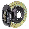 Brembo 121.7005A1 fits Camaro/98-02 Firebird Front GT BBK 4 Piston Cast 2pc 332x32 2pc Rotor Drilled-Black