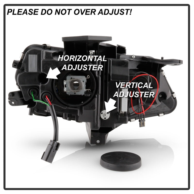 Spyder 5087379 fits Chevy 16-18 Camaro (Do Not Fit Halogen) Projector Headlight