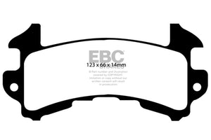 EBC UD154 79-85 Buick Riviera (Fwd) 3.8 Turbo Ultimax2 Rear Brake Pads