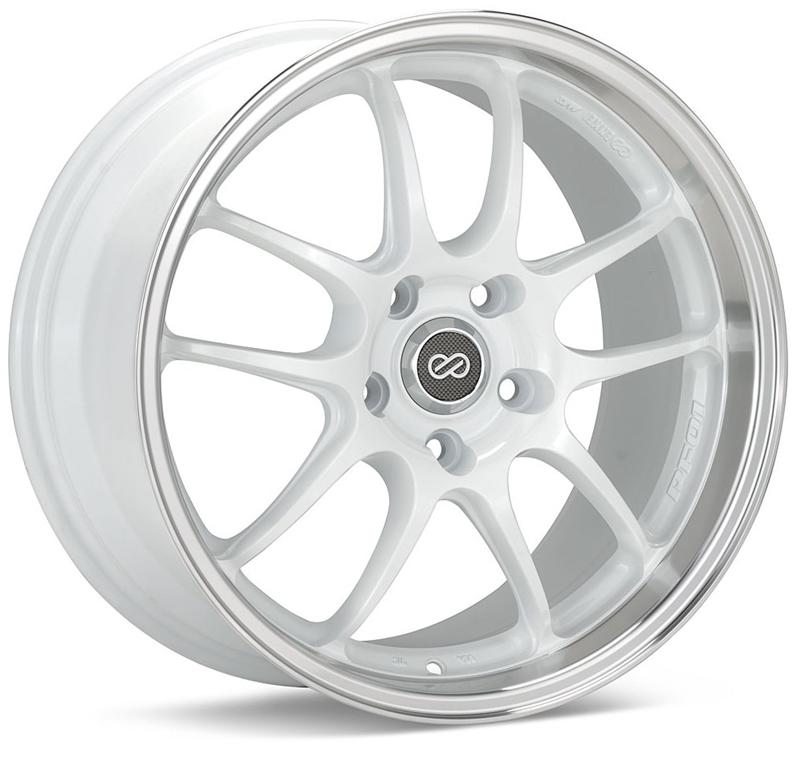 Enkei 460-790-6535WM PF01 17x9 5x114.3 35mm Offset 75mm Hub Bore - White Machined