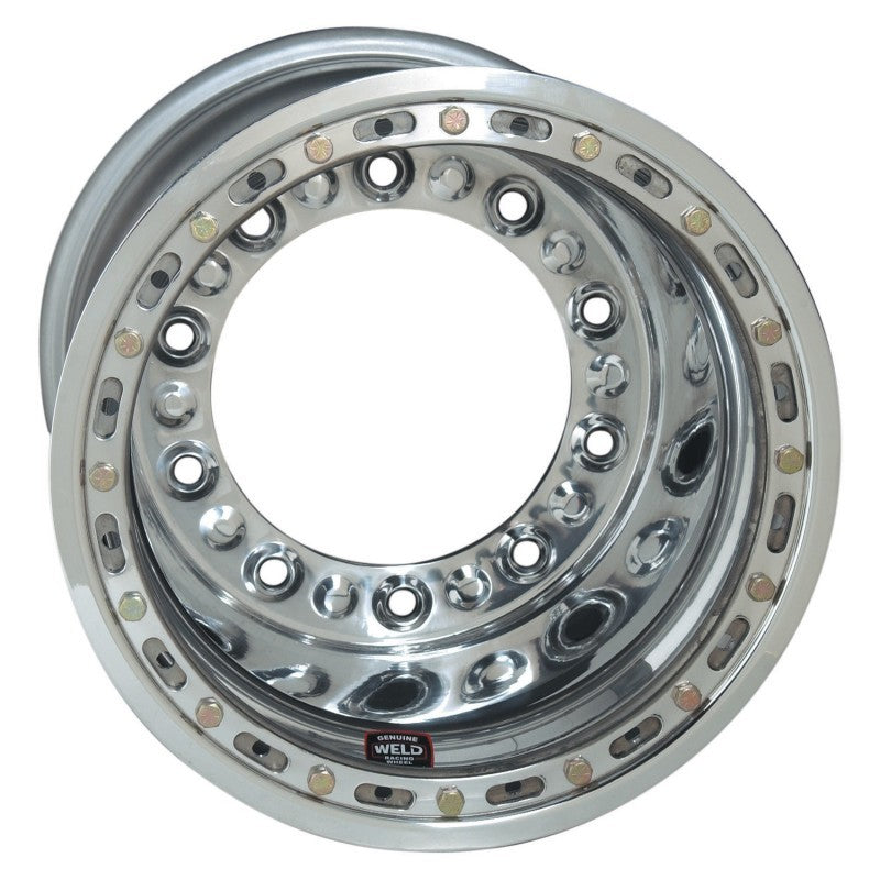 Weld  571-5425 Wide 5 HS Direct Mount 15x14 / 5x10.25 BP / 5in. BS Polished Asse