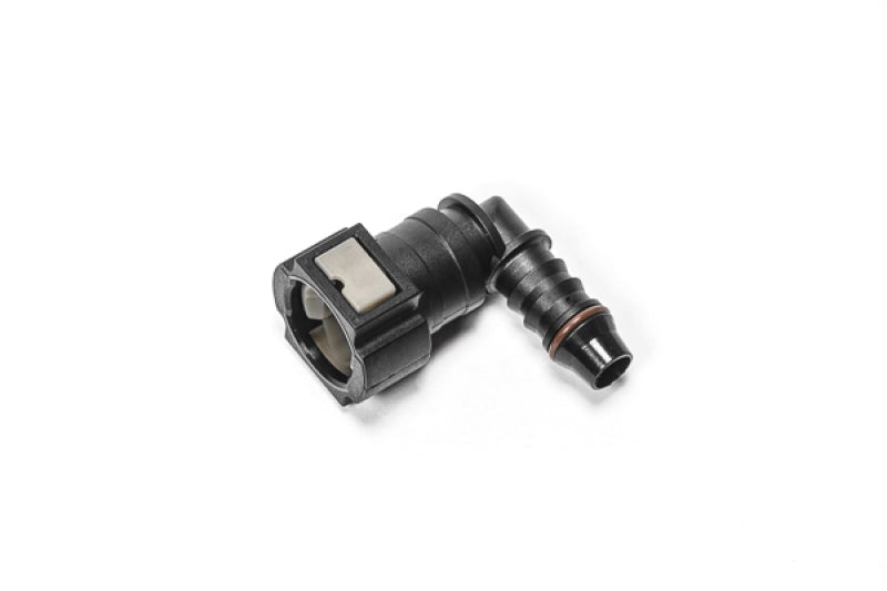 Radium Engineering 14-0847 3/8in SAE Female to 90 degree 3/8in Barb Fitting