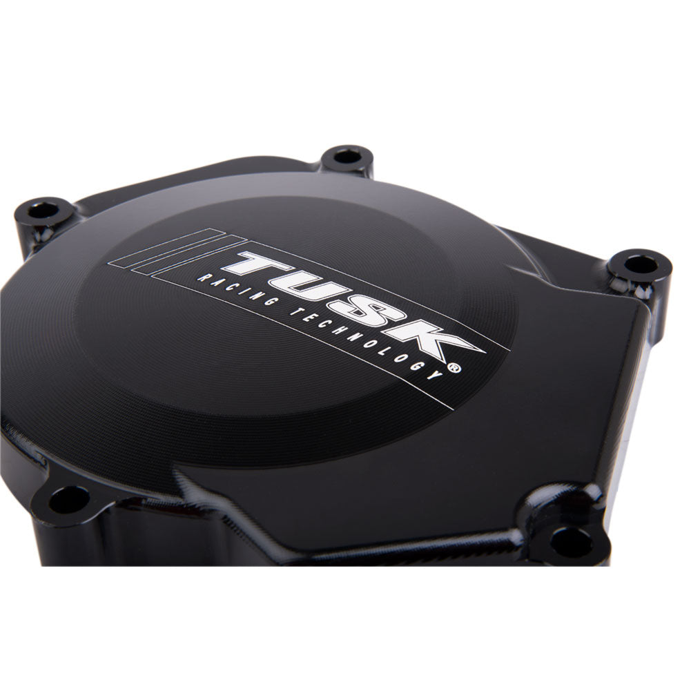Tusk 1809370001 Impact Billet Ignition Cover  Black