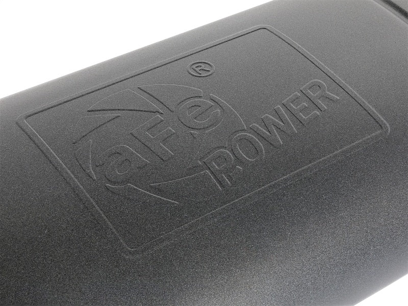 AFE 49M00016-B orce-Xp 409 SS Muffler w/ Black Finish 3in Center/Offset 22in L
